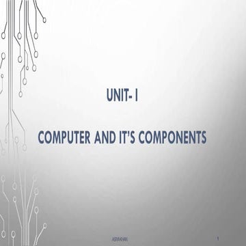 computer components | PPTX