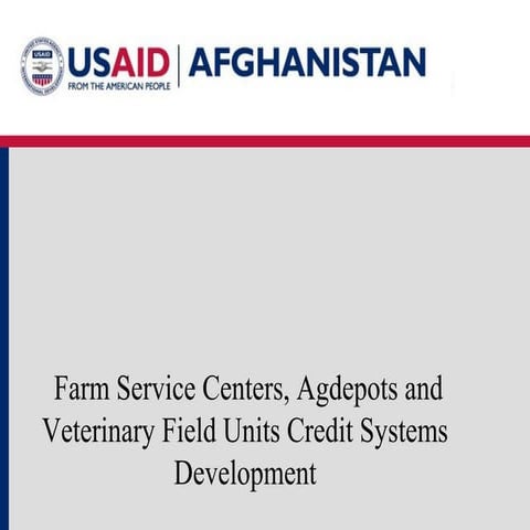 FAIDA Workshop Credit System updated1