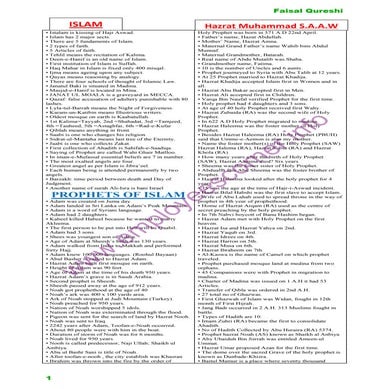 99 Questions Answers On The Seerah Of The Prophet Muhammad (Sallal ...
