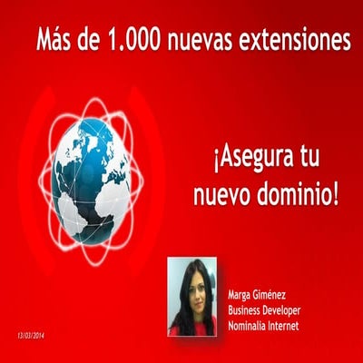 Más de 1.000 nuevas extensiones de dominio revolucionan Internet