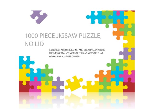 1000 Piece Jigsaw No Lid