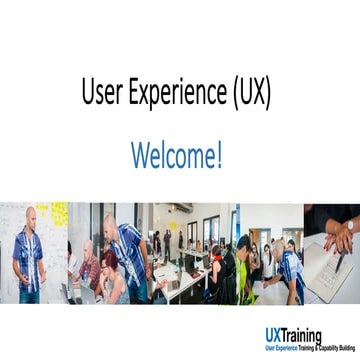 User Experience (UX) Overview
