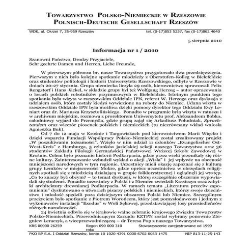 1001 Informacja | PDF