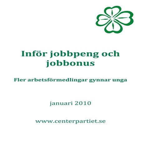 Fler Arbetsförmedlingar Gynnar Unga