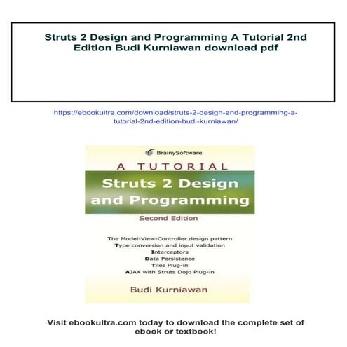 Struts 2 Design and Programming A Tutorial 2nd Edition Budi Kurniawan | PDF