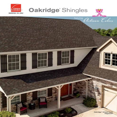 Artisan Colors Oakridge Shingles