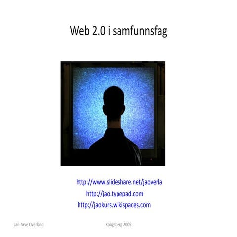 Web 2.0 i samfunnsfag