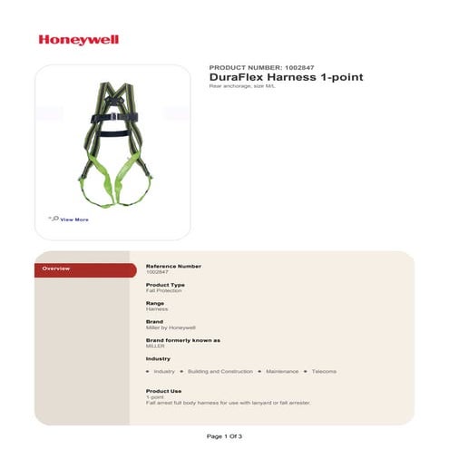 1002847 1-point-duraflex-harness | PDF