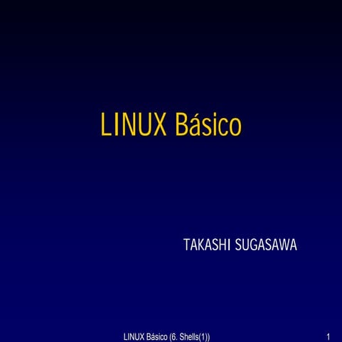 [ES] Administración básica de GNU / Linux | PDF
