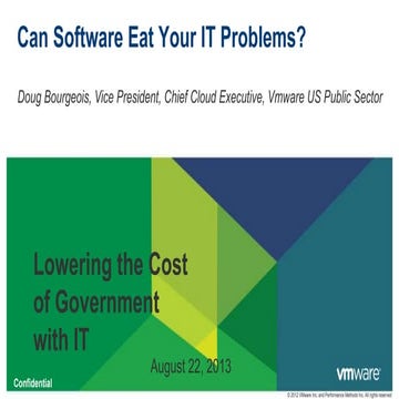 can software eat your it problems - doug bourgeois 