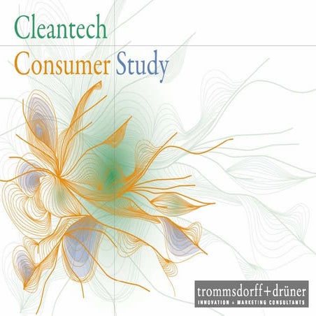 Cleantech Consumer Study