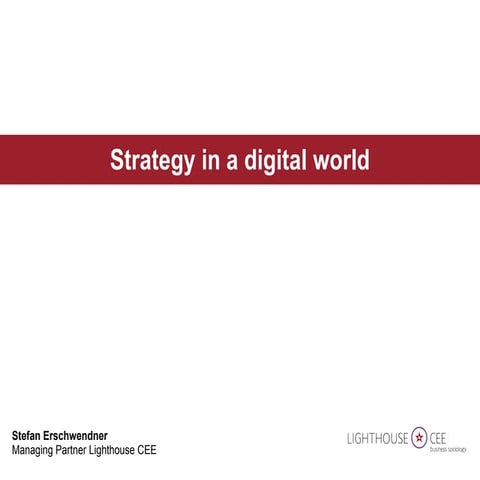Brand strategy in a digital world