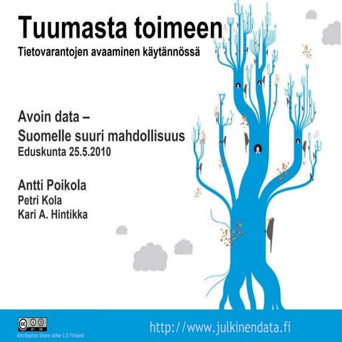 Avoin data - eduskunta