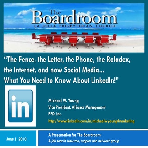 The Boardroom Social Media Basics