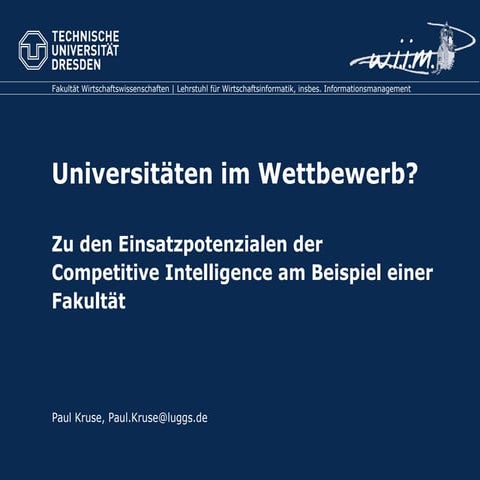 Diplomverteidigung Kruse