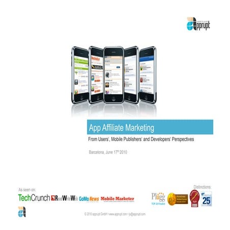 App Affiliate Marketing by Apprupt