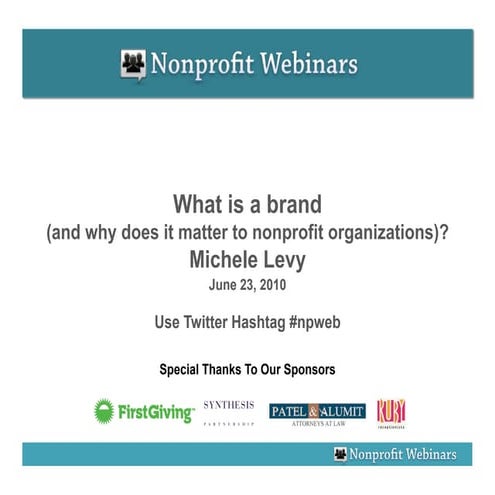 What Is A Brand And What Does It Matter?