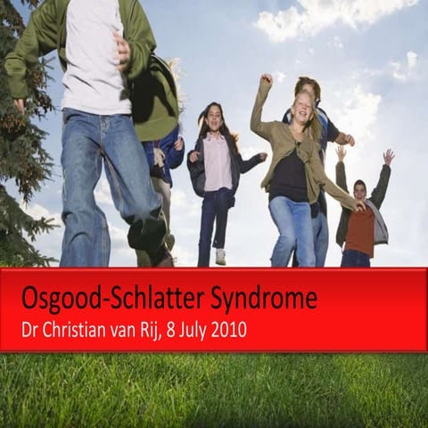 Osgood-Schlatter-Syndrome