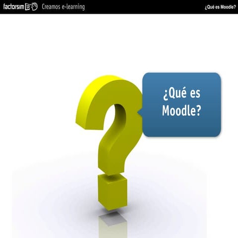 ¿Qué es Moodle?