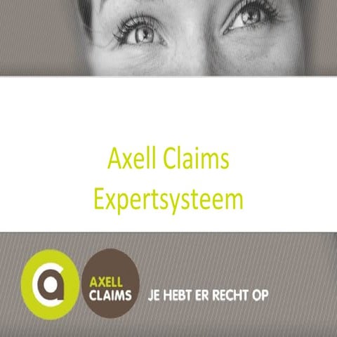 Axell Expertsysteem Presentatie