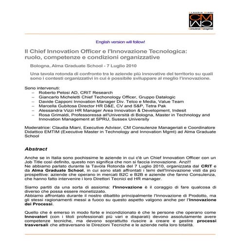 100707 Abstract Chief Innovation Officer _ ita-eng