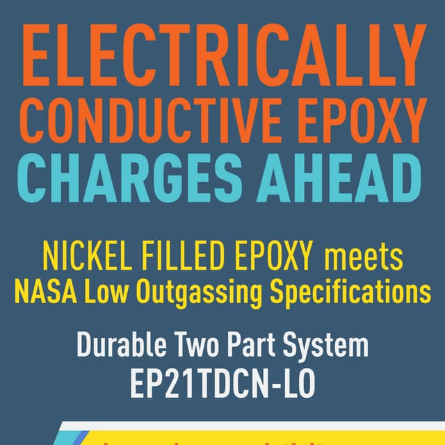 Electrically Conductive Epoxy Charges Ahead