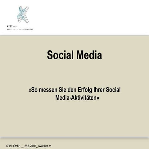 So messen Sie den Erfolg Ihrer Social Media-Aktivitäten