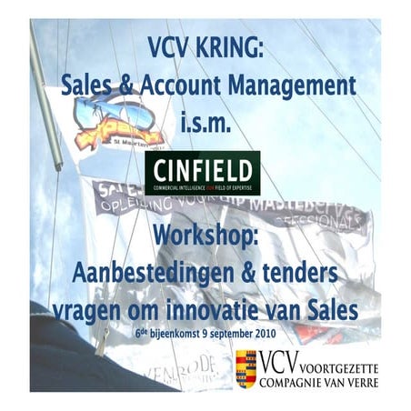 Presentatie Dougies, Aanbestedingen en tenders vragen om innovatie van Sales,...