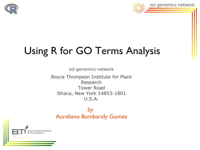 GoTermsAnalysisWithR
