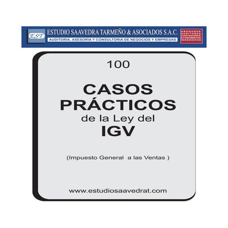 100 casos practicos del igv