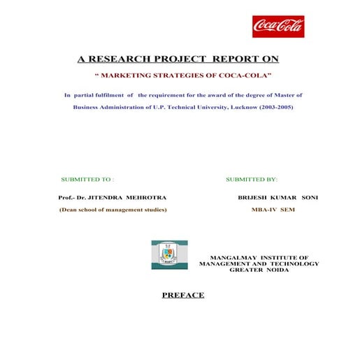 coca cola marketing strategies