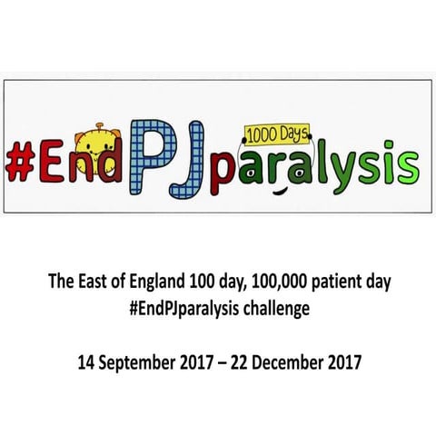 100 day #end p jparalysis challenge (east of england)