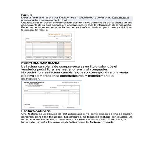 100 documentos comerciales
