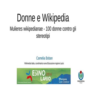 WDG - 100 donne contro gli stereotipi