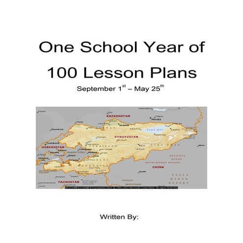 100 Lesson Plans (Parts of Speech)