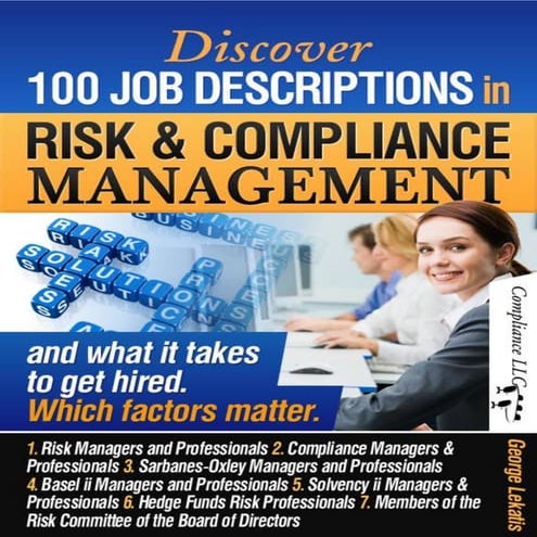 Discover 100 Job Descriptions in Risk and Compliance Management and ...