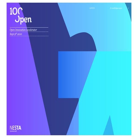 Open Innovation Accelerator by Roland Harwood from 100%Open