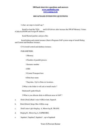 100 sap basis_interviwe_questions