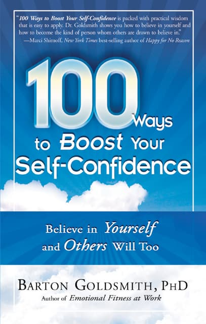 100 ways to boost yourself confidence | PDF