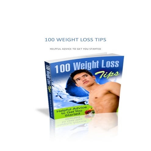 Weight Loss Tips for the Summer | PDF