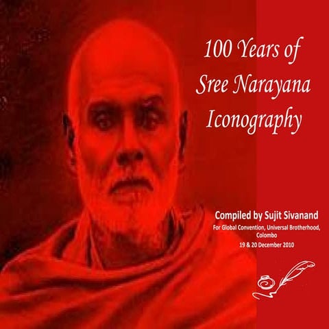 100 Years of Sree Narayana Iconography