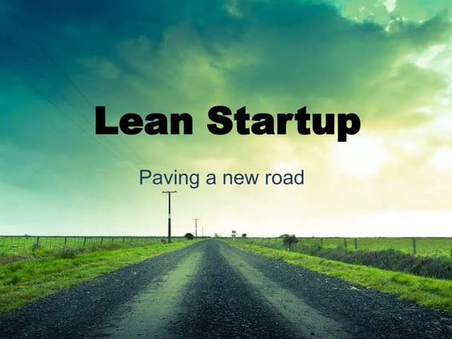 Lean Startup