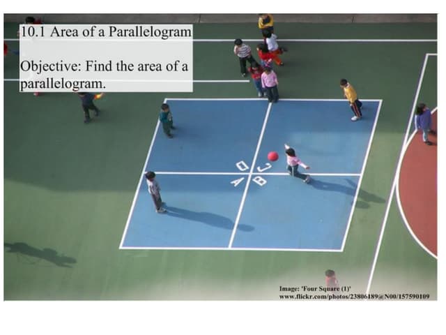 10.1 Area of a Parallelogram