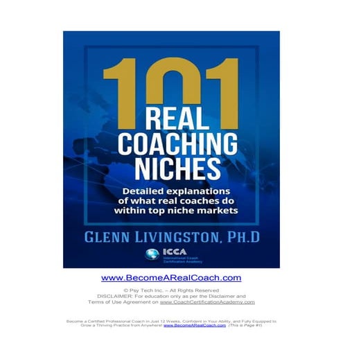 101 real-coaching-niches