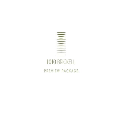 1010 Brickell brochure