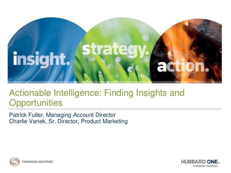 Actionable Intelligence Finding Insights Opportunities Actionable Intelligence Finding Insights Opportunities