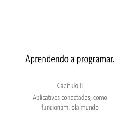 Aprendendo a programar &lt;3