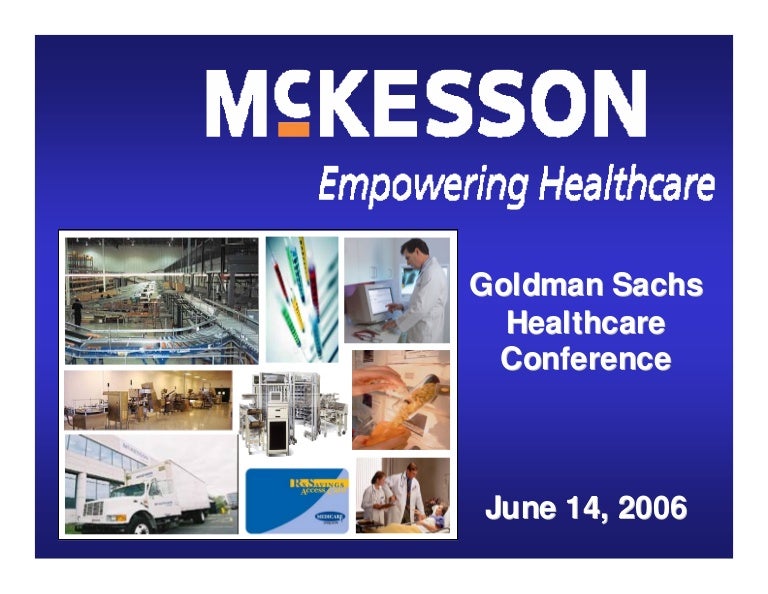 Goldman Sachs Healthcare Conference Presentation