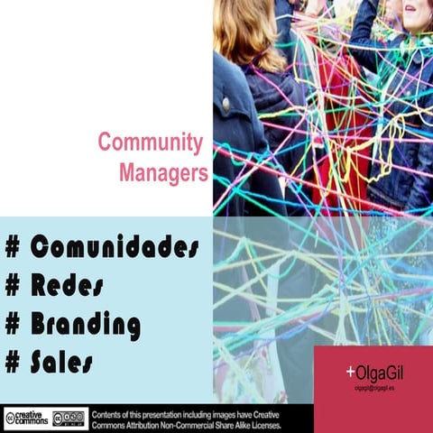 Comunidades, Redes, Brading y Ventas para Community Managers