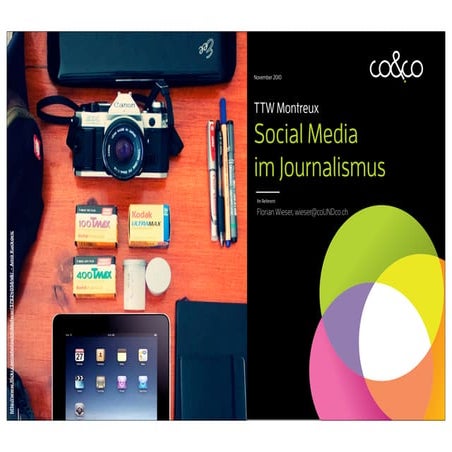 Social Media & Journalismus Power Input @ TTW Montreux